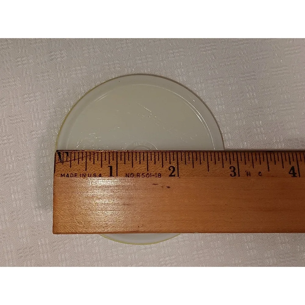 Vintage Tupperware Pastel Wagonwheel Coasters Set of 6 with Caddy/Holder